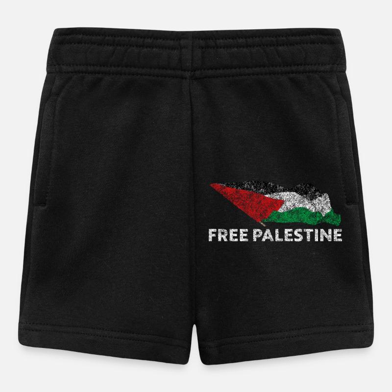 Palestine libre - Short Bébé - noir