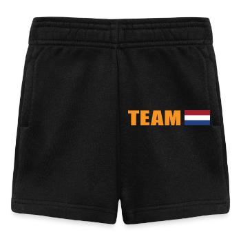 Support-Team Holland - Baby Shorts - Schwarz - Vorne