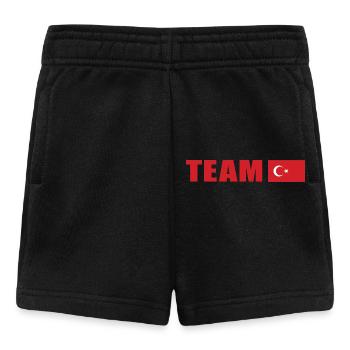 Support-Team Türkei - Baby Shorts - Schwarz - Vorne