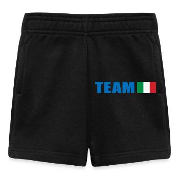 Support-Team Italien - Baby Shorts - Schwarz - Vorne