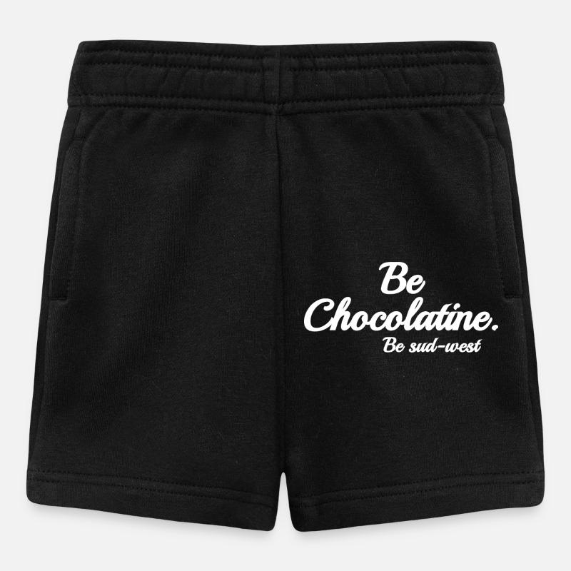 Be chocolatine - Short Bébé - noir
