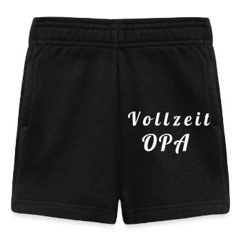 Vollzeit Opa - Baby Shorts - Schwarz - Vorne