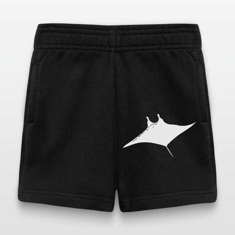 Mantarrayas Estilo Vector Pantalones cortos para bebé