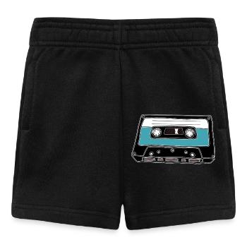 Cassette rétro - Short Bébé - noir - Devant