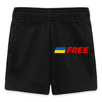 Ukraine - Baby Shorts - Schwarz - Vorne