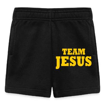 Team jesus - Baby Shorts - black - Front
