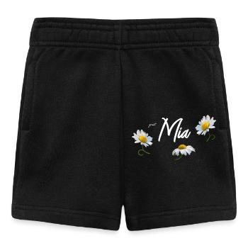 Mia Geburtstag Mia - Baby Shorts - Schwarz - Vorne