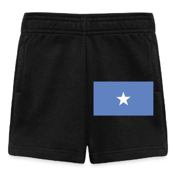Somalia Flagge - Baby Shorts - Schwarz - Vorne