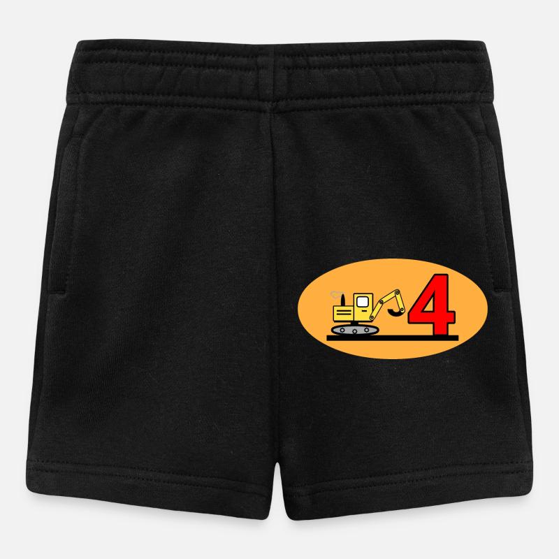Bagger - Baby Shorts - Schwarz
