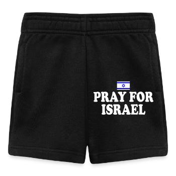 Pray for israel - Short Bébé - noir - Devant
