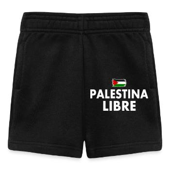 palestina libre - Short Bébé - noir - Devant