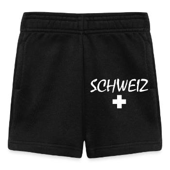 Switzerland - Baby Shorts - black - Front