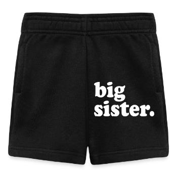Big sister - Baby Shorts - black - Front