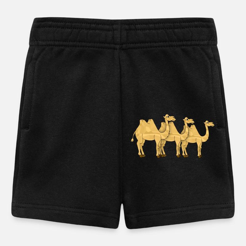 Chameaux - Short Bébé - noir