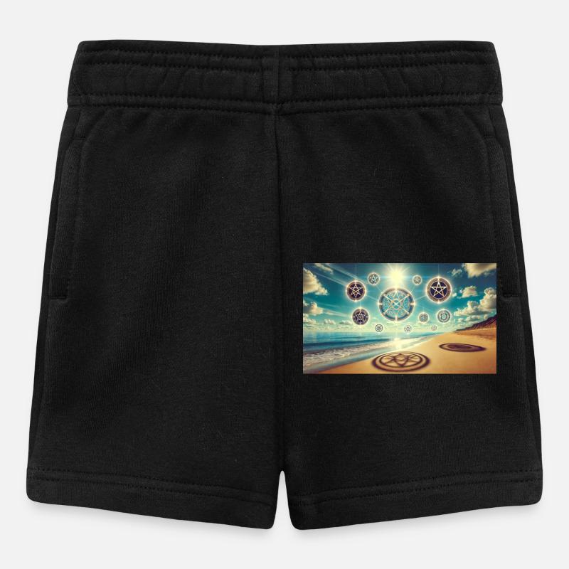 Zauberei - Baby Shorts - Schwarz