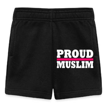 Proud muslim - Baby Shorts - Schwarz - Vorne