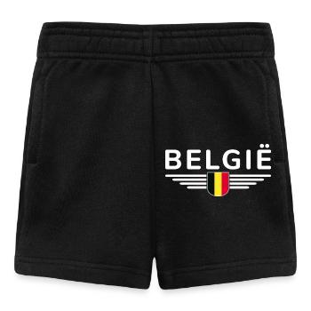 I Love Belgium Tenue T-Shirt Design - Short Bébé - noir - Devant