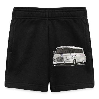 Barkas B1000 // Illustration - Short Bébé - noir - Devant