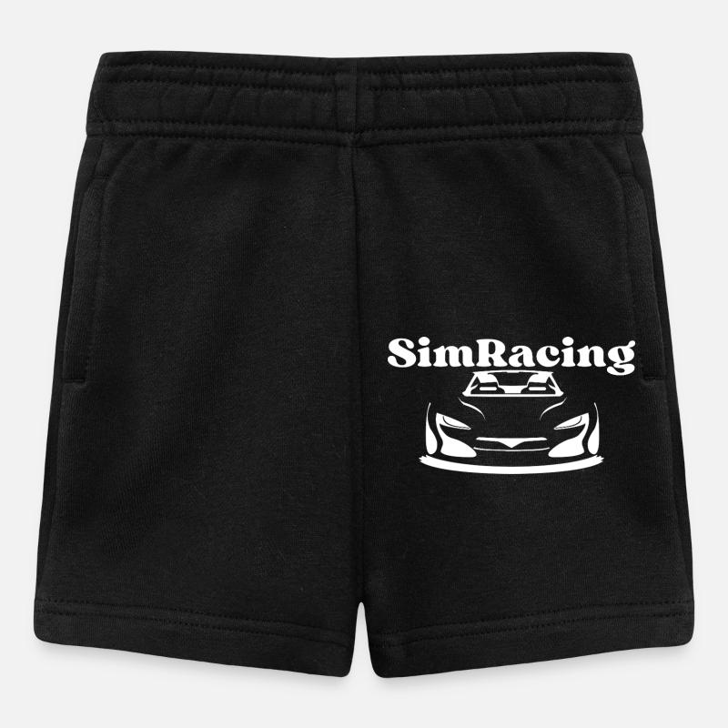 SimRacing Simulation de voiture Motorsport - Short Bébé - noir