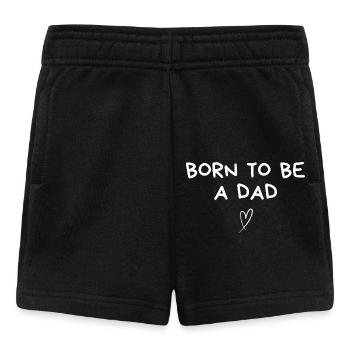 Born to be a dad - dad gift idea - Baby Shorts - black - Front