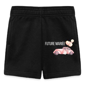 Die zukünftige Braut - Hochzeitsauto - Baby Shorts - Schwarz - Vorne