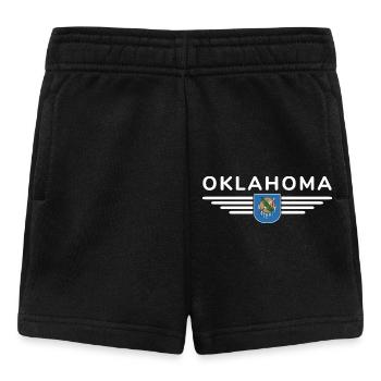 T-shirt de supporter de l'Oklahoma – Parfait pour les fans - Short Bébé - noir - Devant