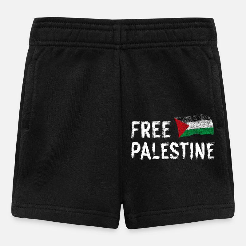 Palestine libre - Short Bébé - noir