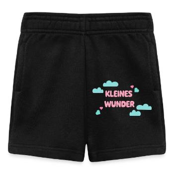 Petit Miracle - Motif Bébé - Choses pour Bébés - Short Bébé - noir - Devant