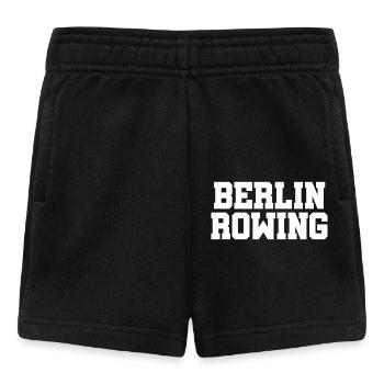 Berlin Rowing - Rudern - Ruderer - Ruderin - Baby Shorts - Schwarz - Vorne