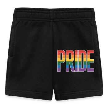 Pride - Cool Queer City Logo - Short Bébé - noir - Devant