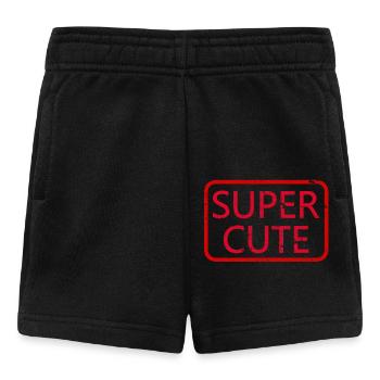 super cute - Short Bébé - noir - Devant