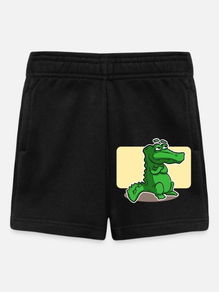 crocodile doux - Shorts til baby - sort