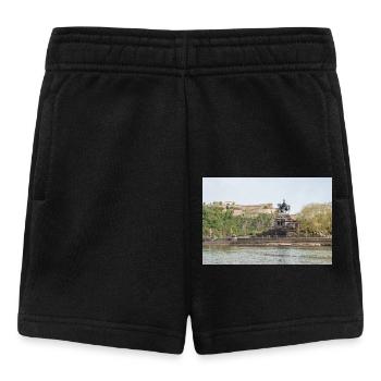 Kaiser Wilhelm I. Festung Ehrenbreitstein Koblenz - Baby Shorts - Schwarz - Vorne