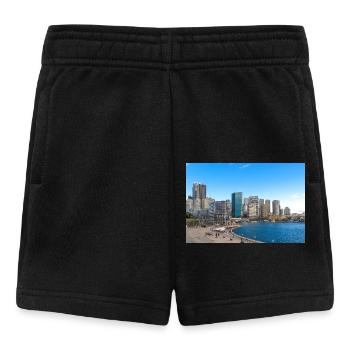 Skyline Sydney Harbor in New South Wales Australia - Baby Shorts - Schwarz - Vorne