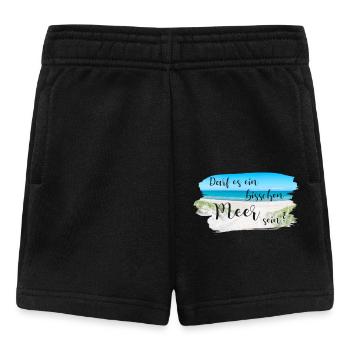 Would you like some sea? - Baby Shorts - black - Front