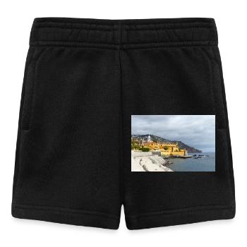 Fortress Sao Tiago Funchal Madeira island Portugal - Baby Shorts - black - Front