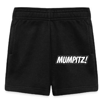 Mumpitz Quatsch deutsche Sprache witzige Wörter - Baby Shorts - Schwarz - Vorne