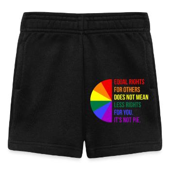 Equal Rights For Others II - Baby Shorts - black - Front
