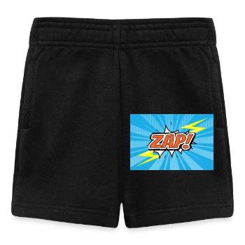 ZAP! Comic Style Graffiti Lettering - Baby Shorts - Schwarz - Vorne