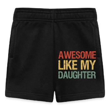 Großartig wie meine Tochter I - Baby Shorts - Schwarz - Vorne