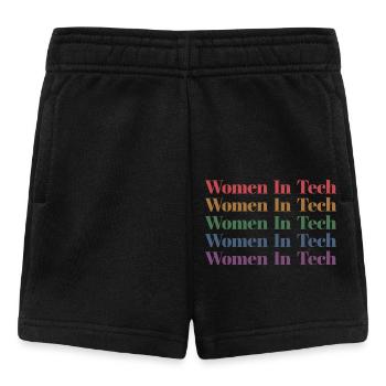 Women In Tech Software Developer Teachers Gift - Baby Shorts - black - Front