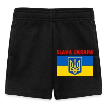 Slava ukraini - Short Bébé - noir - Devant