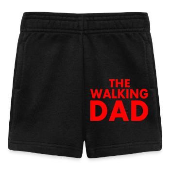 The walking dad - Baby Shorts - black - Front