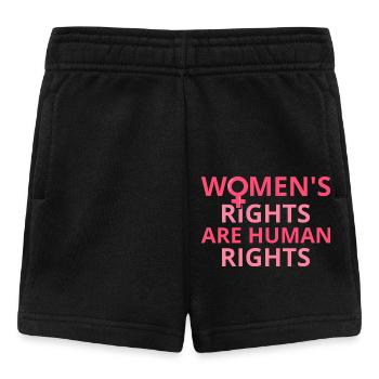 Les droits des femmes sont des droits de l’homme II - Short Bébé - noir - Devant