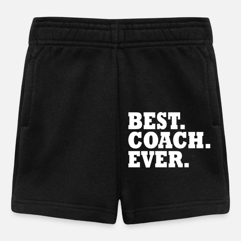Best coach ever - Baby Shorts - Schwarz