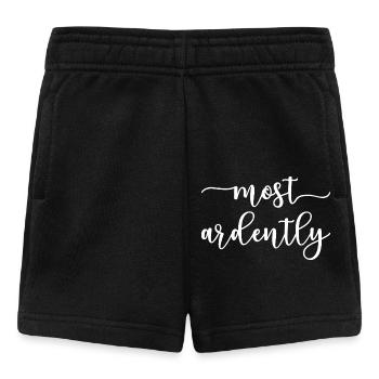 Pride And Prejudice Mr. Darcy - Most Ardently I - Baby Shorts - black - Front