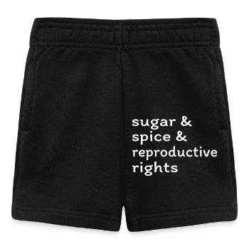 Sucre, épices et droits reproductifs II - Short Bébé - noir - Devant
