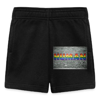Egalité humaine Vous Gay Pride Graffiti - Short Bébé - noir - Devant