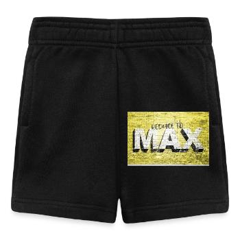 Reduce to Max Motivation Quote Graffiti - Baby Shorts - black - Front