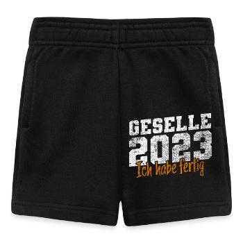 Geselle 2023 Gesellenprüfung - Baby Shorts - Schwarz - Vorne